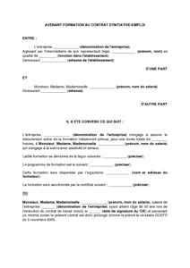 Avenants & Clauses  Modèles de lettres pour Contrats de travail  Le Monde 