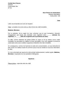 lettre de restitution de caution