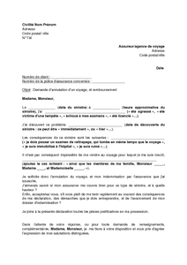 exemple de lettre voyage scolaire