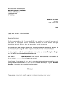 exemple de lettre medecin