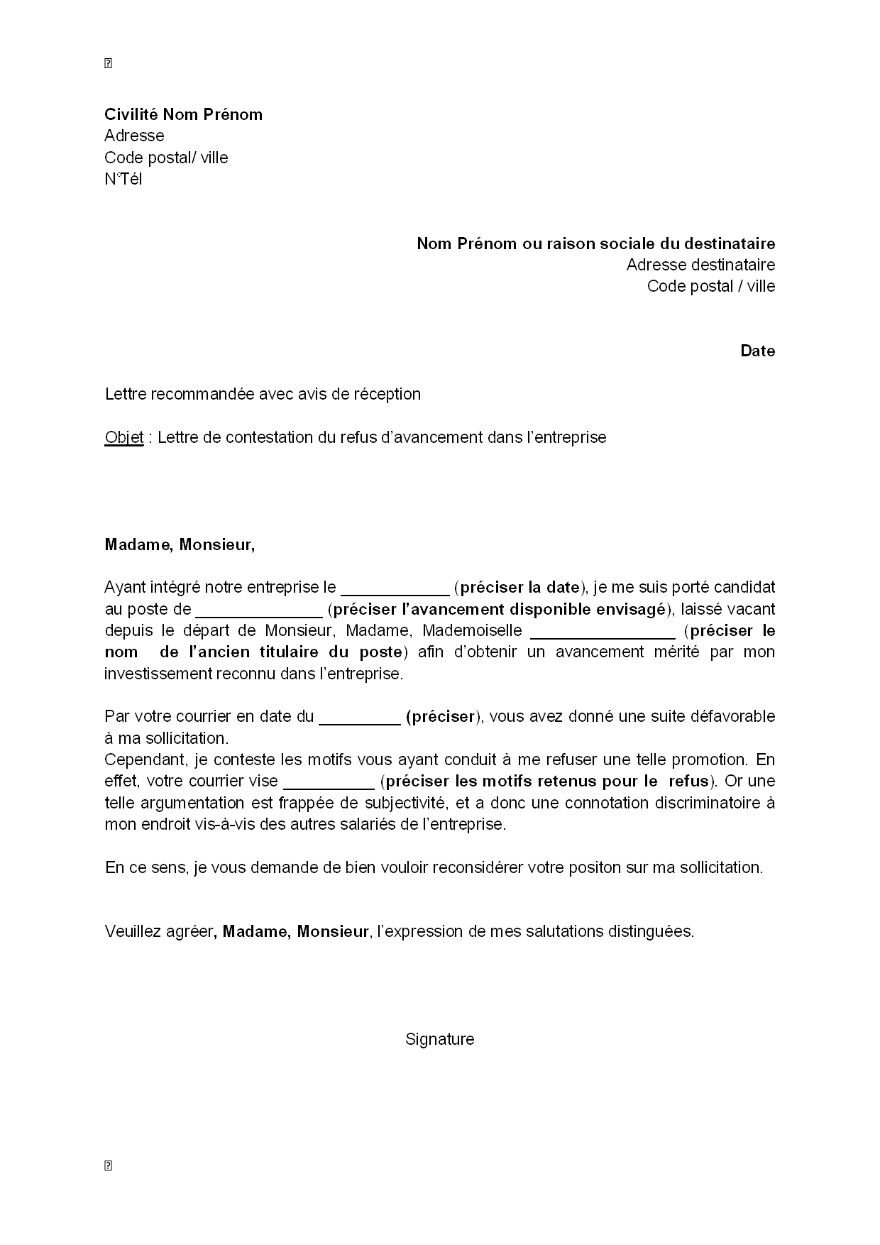 Exemple Lettre De Motivation Changement De Region