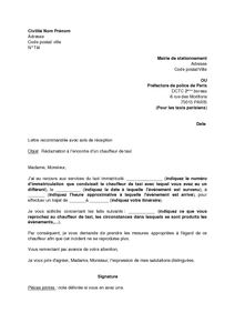 lettre type mairie