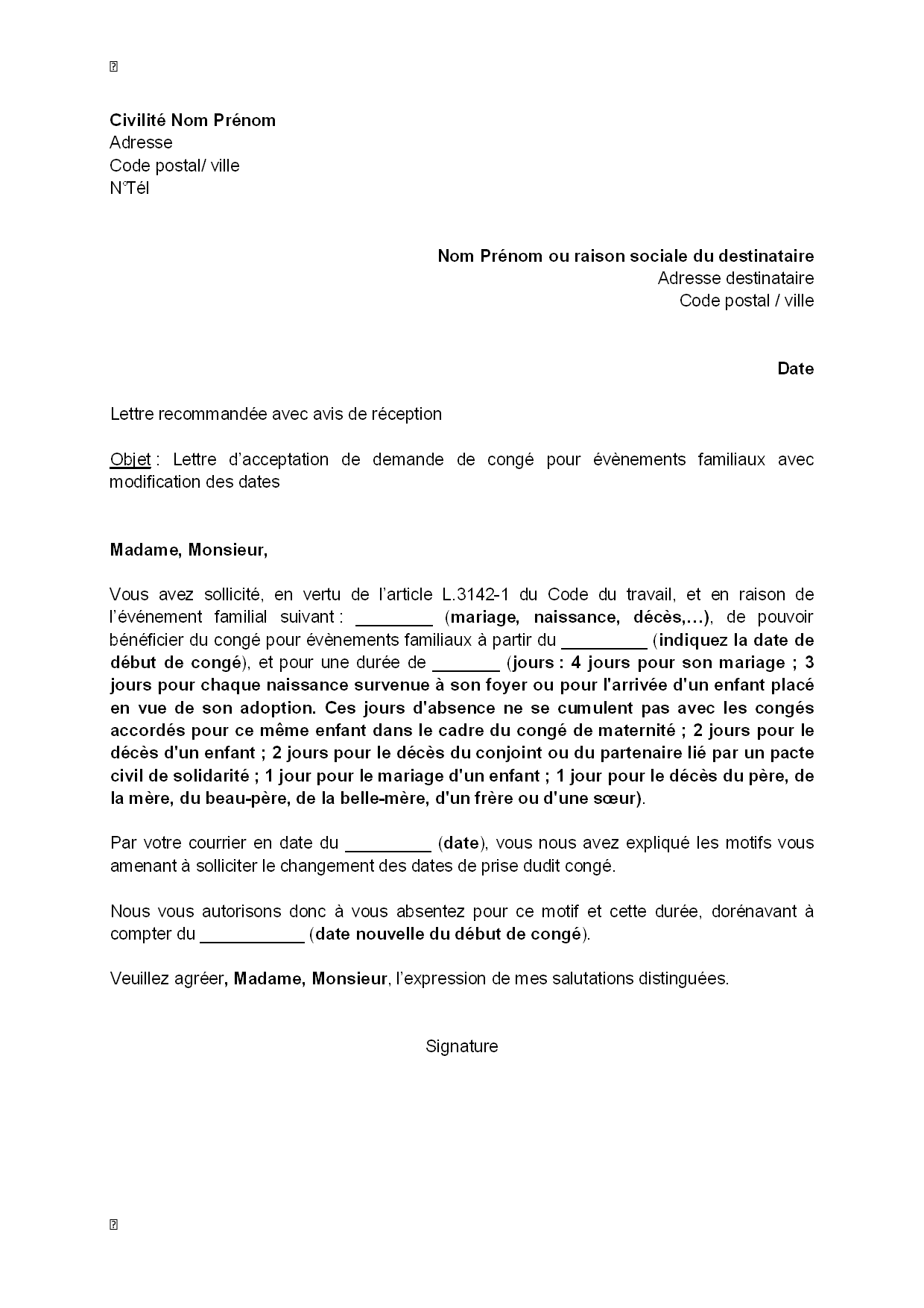 Exemple De Lettre De Demande Demploi Pour Enseignant