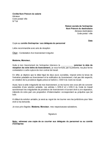 Lettre d explication d une situation