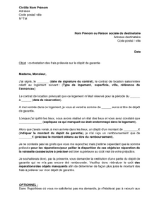 Lettre De Motivation Location Appartement Exemple - Le 