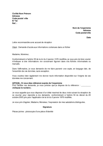 LettreFacile on X: Exemple de lettre pour demander un