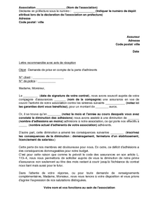 Lettre De Demande D Adhésion à Une Association