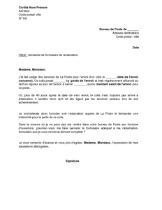 LettreFacile on X: Exemple de lettre pour demander un