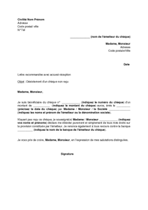 Lettre de désistement achat appartement