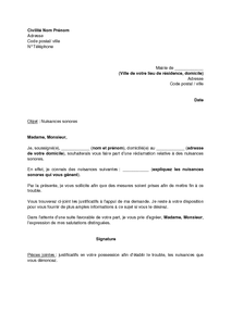 Exemple gratuit de Lettre réclamation à mairie concernant 