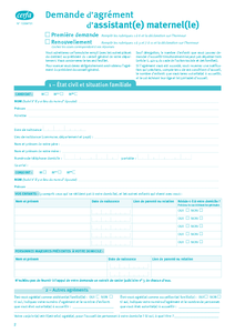 Annexe au cerfa 13394*05 Certificat médical de la Dde d'agrément  d'assistant(e) maternel(le) - Documents & Accessoires