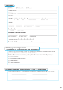 CERFA N°13852-02 - Demande de carte professsionnelle 